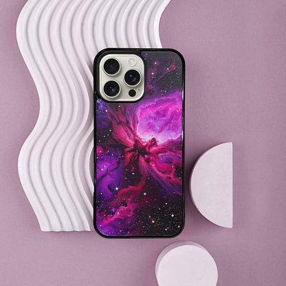 iPhone 16 Pro Max Case — Galaxy Nebula Galaxy Nebula Burs, Custom Phone Case