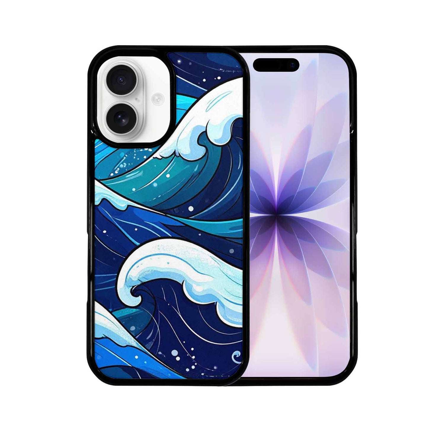 iPhone 17 Case — Glossy Winter Wave Cartoon Cute, Original Design Phone Case