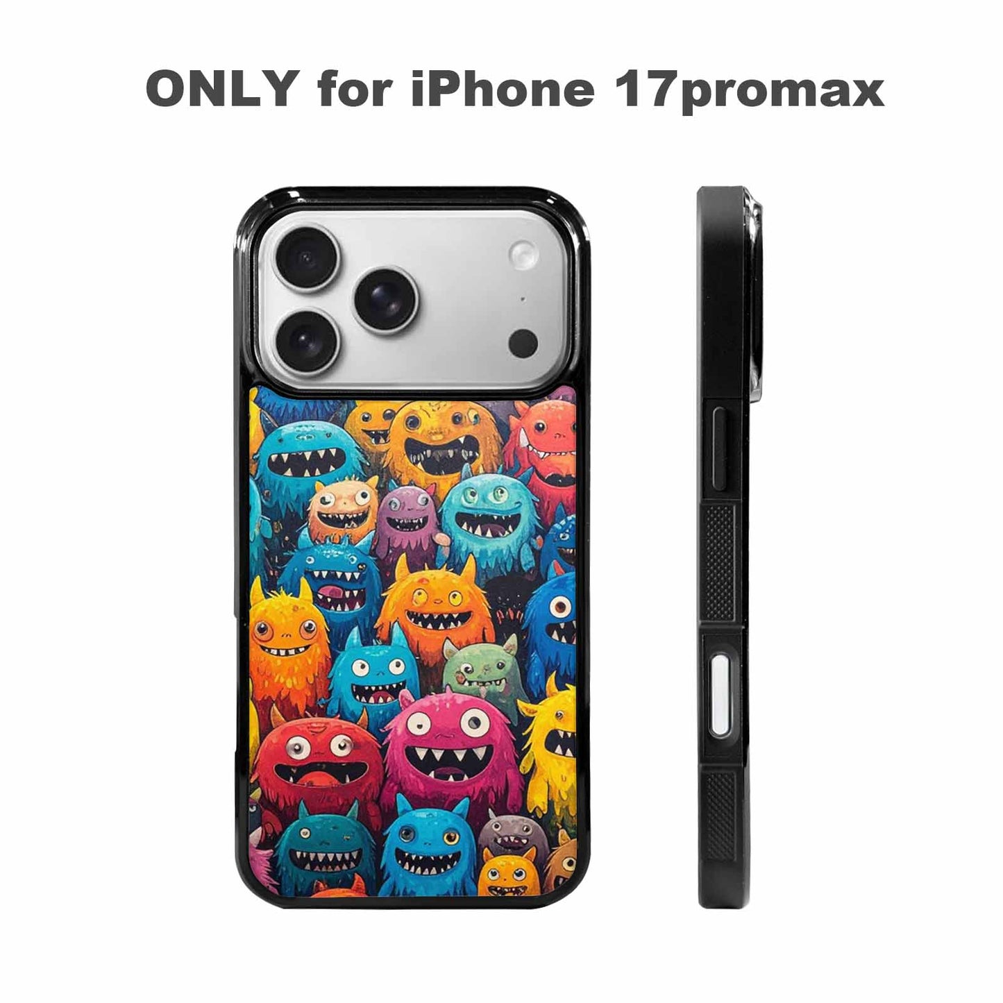 iPhone 17 Pro Max Case — Monsters (general) Cartoon Monst V6k Cartoon, Customized Protective Case