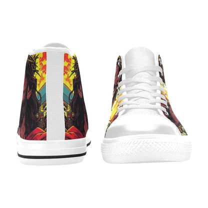 MEN'S Jesus_Ht_10 Men’S High Top Canvas Aesthetic Shoes