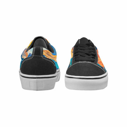 WOMEN'S Surreal Dream Fragment Lace-Up Canvas Surreal Custom Shoes