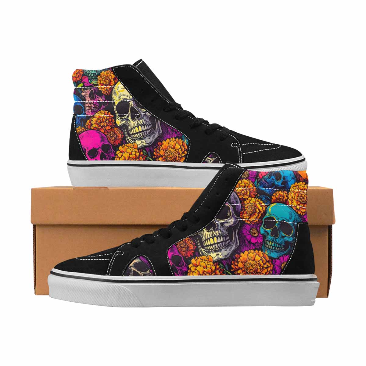 MEN'S Skull Dark Art Gothic Print 807 Ferion