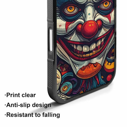iPhone 17 Case — Evil Circus Heads Faces Cartoon Cute, Unique Phone Case Design