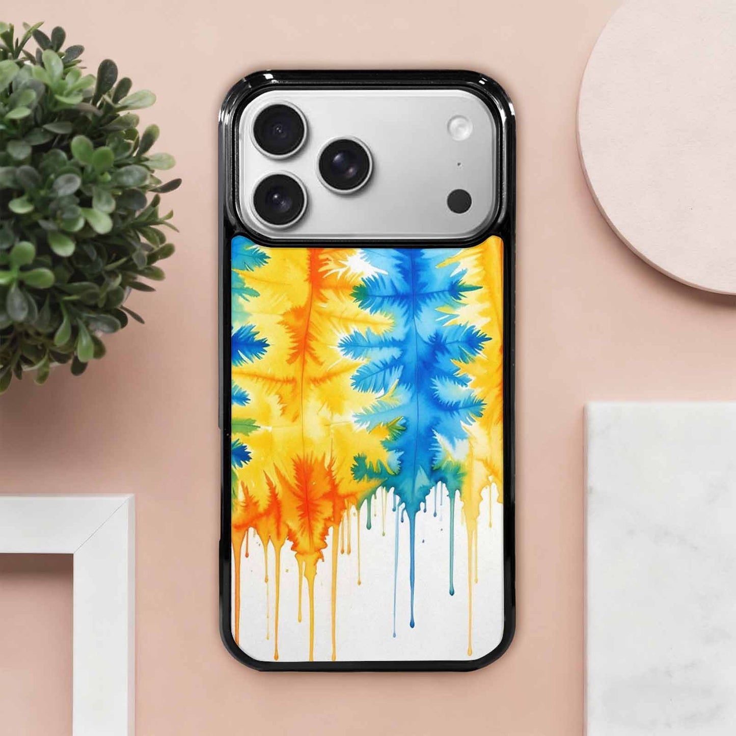 iPhone 17 Pro Max Case — Tie Dye Style Art Tie Dye, Custom Phone Case