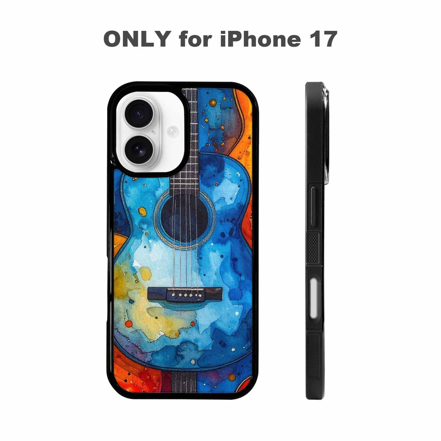 iPhone 17 Case — Watercolor Smiley Face Watercolor Abstract, Unique Phone Case Design