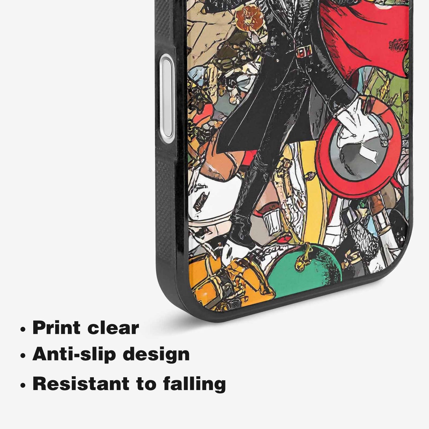 iPhone 16 Case — Noir Spy Silhouette Pen Ink Noir, Personalized Phone Case