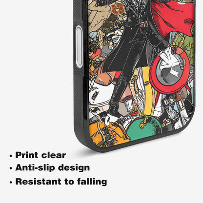 iPhone 16 Case — Noir Spy Silhouette Pen Ink Noir, Personalized Phone Case
