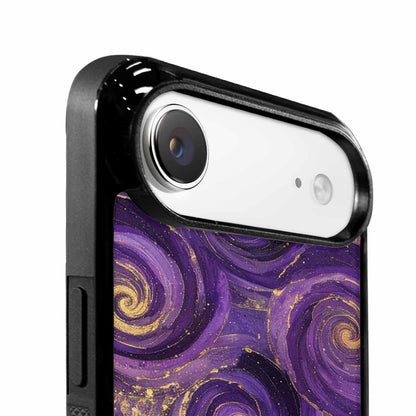 iPhone 17 Air Case — Swirling Brushstroke Starry Night Texture Galaxy, Custom Designed Case Cover