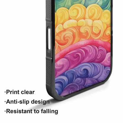 iPhone 17 Case — Tie Dye Swirls Tie Dye, Custom Phone Case