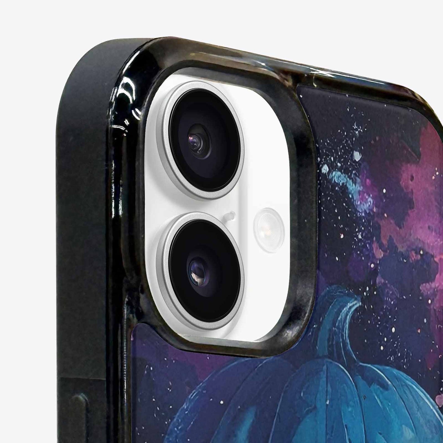 iPhone 16 Plus Case — Eamless Repeating Pattern Of Overlapping Pumpkin, Unique Phone Case Design
