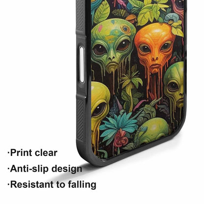 iPhone 17 Case — Aliens Pattern Hundreds Of Alien Scifi, Custom Made Phone Cover