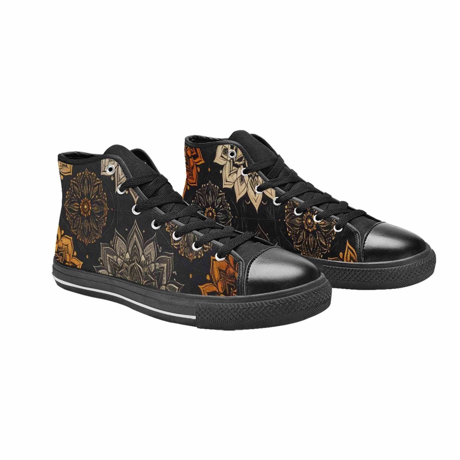 MEN'S Mandala High Top Canvas Y2K Shoes