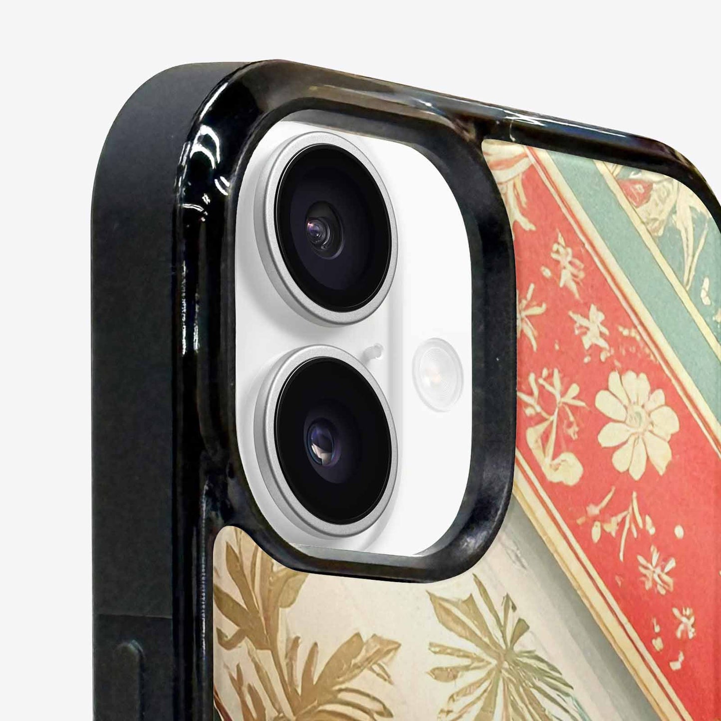 iPhone 16 Case — Christmas Wrapping Paper Pattern Art Wallpaper, Original Design Phone Case