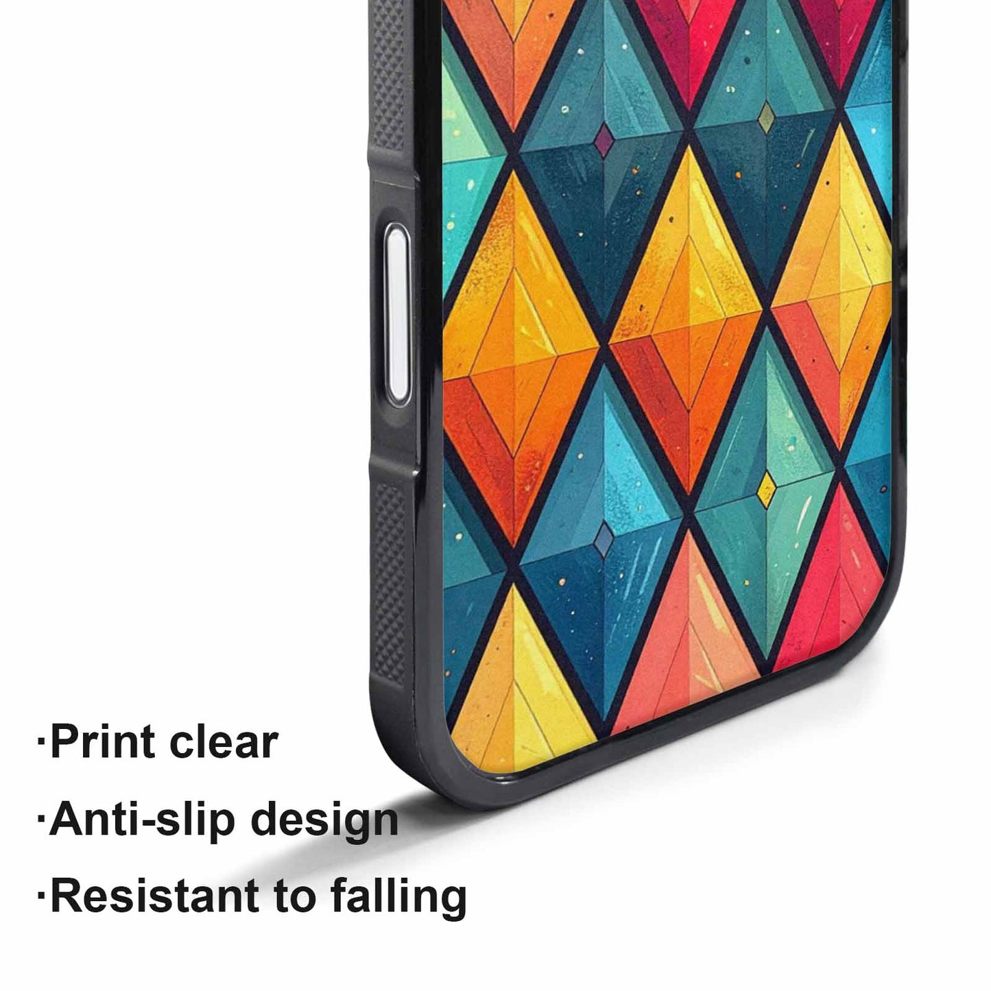 iPhone 17 Pro Max Case — Vintage Summer Diamond Retro Vintage, Customized Protective Case