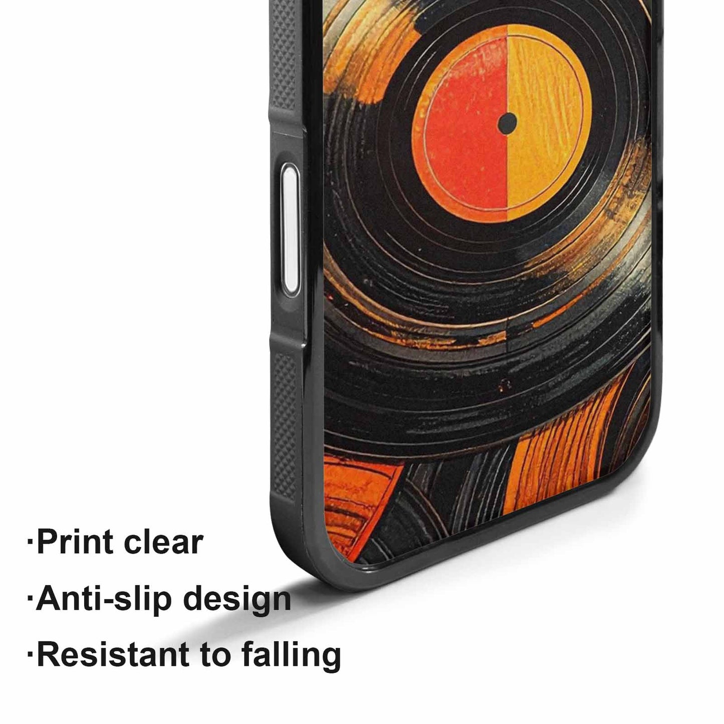 iPhone 17 Case — Retro Wood Grain Retro Vintage, Custom Print Case Cover