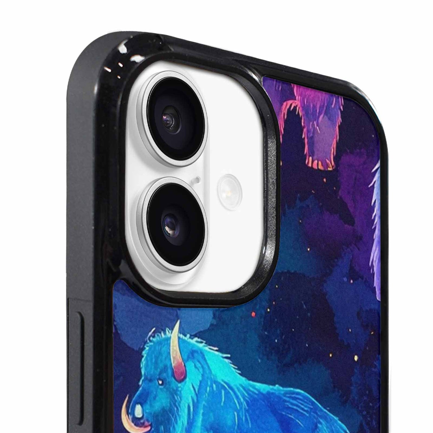 iPhone 17 Case — Watercolor Cryptid Folklore Watercolor Abstract, Custom Made Phone Cover