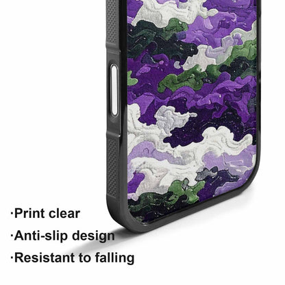 iPhone 17 Case — Vivid Camo Genderqueer Camo, Custom Made Phone Cover