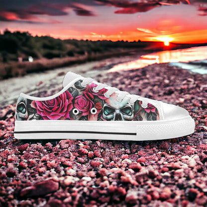 Skulls Roses Deluxe Men - Freaky Shoes®