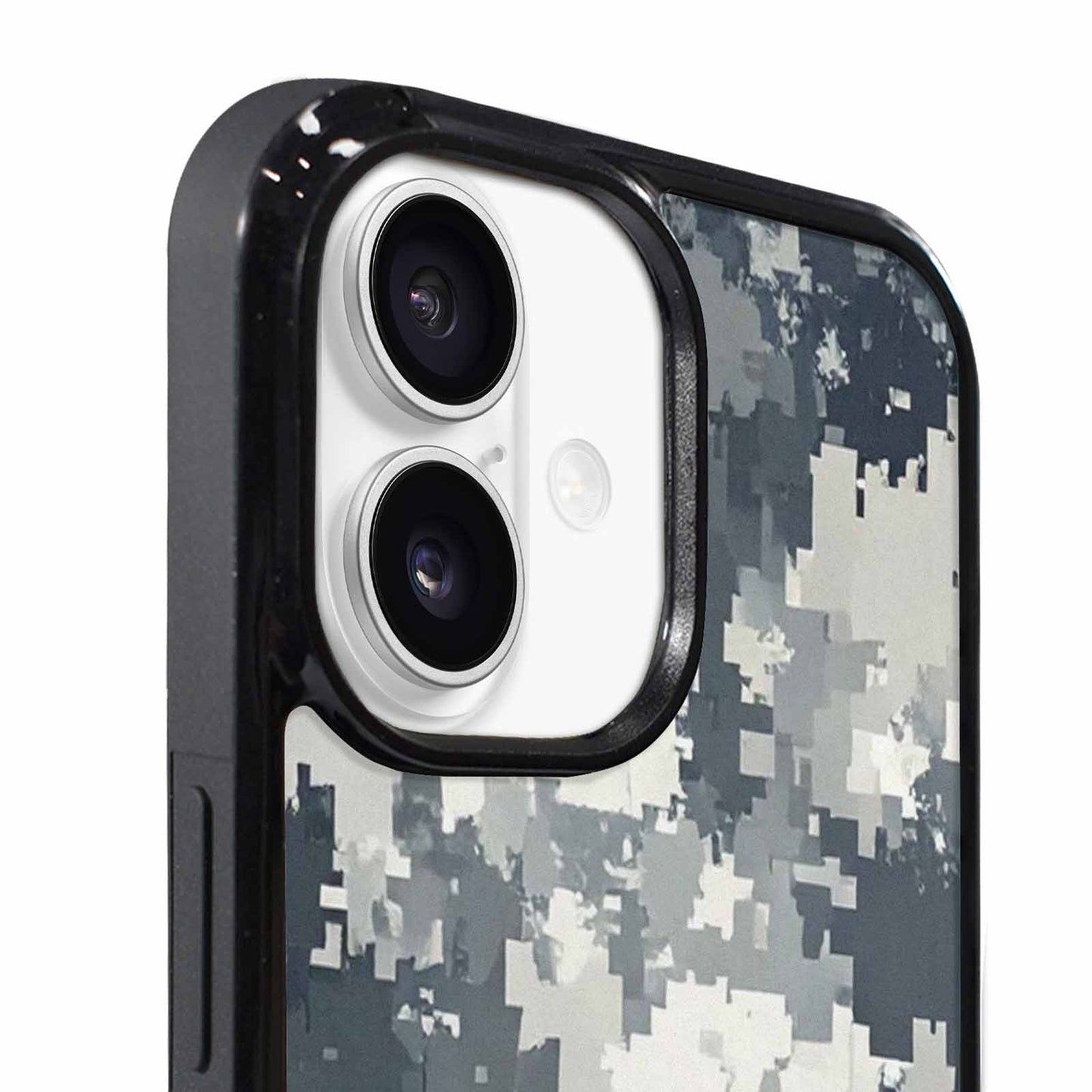 iPhone 17 Case — Small Military Camouflage Blotch Camo, Custom Designed Case Cover