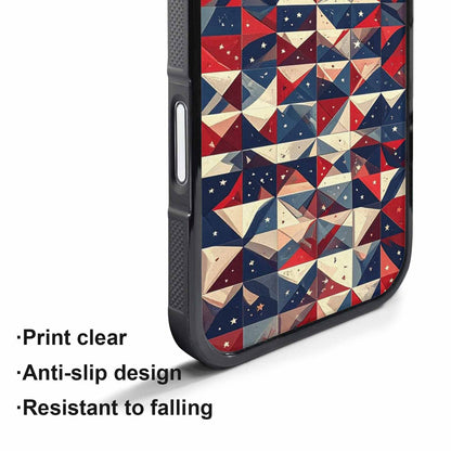 iPhone 17 Pro Case — Small American Flag Stars And Galaxy, Custom Phone Case