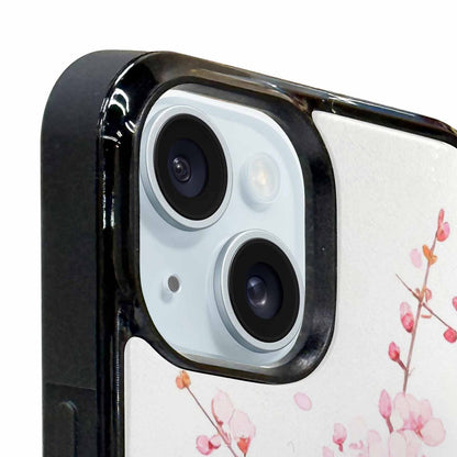 iPhone 15 Plus Case — Cherry Blossom Branch Cherry Blo Bir, Customized Protective Case