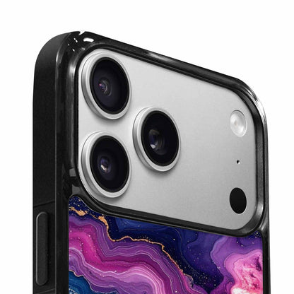 iPhone 17 Pro Case — Marble Galaxy Art Seamless Pattern Galaxy, Original Design Phone Case