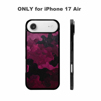 iPhone 17 Air Case — Seamless Repeating Pattern Of Overlapping Camo, Custom Phone Case