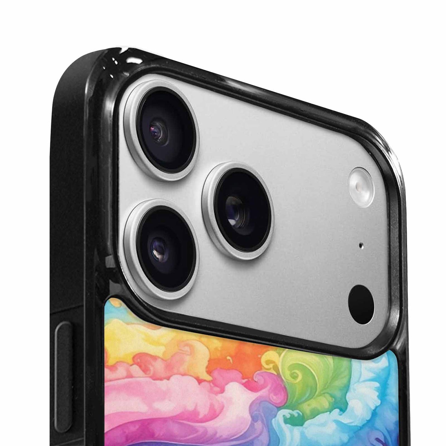 iPhone 17 Pro Case — Tie Dye Swirls Tie Dye Tie, Custom Printed Phone Case