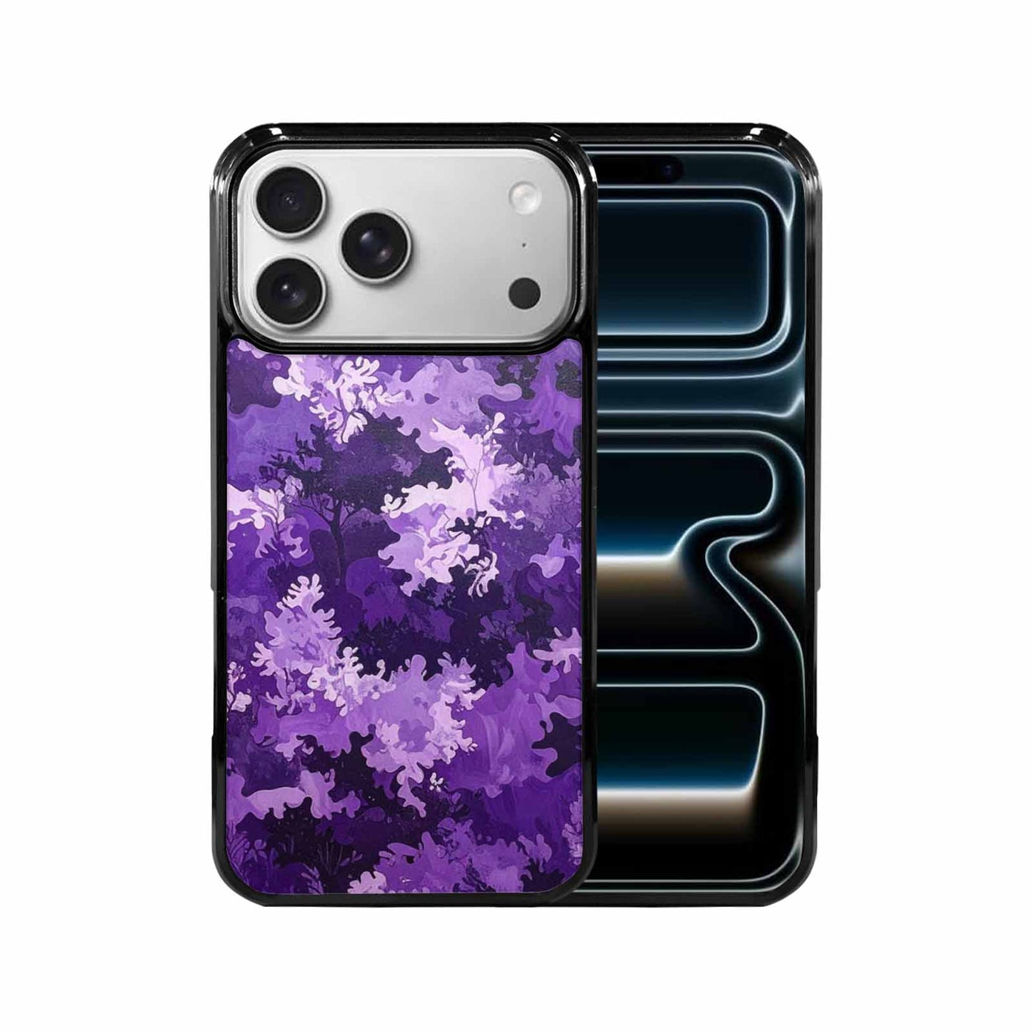 iPhone 17 Pro Max Case — Small Military Camouflage Blotch Camo, Custom Printed Phone Case