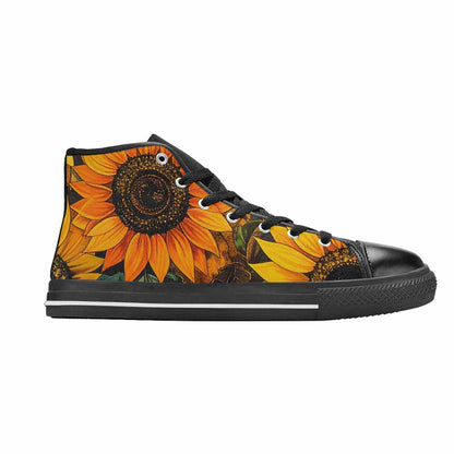 MEN'S Blend Melt Them High Top Canvas Cottagecore Shoes