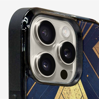 iPhone 16 Pro Max Case — Art Deco Illustration Pattern, Original Design Phone Case