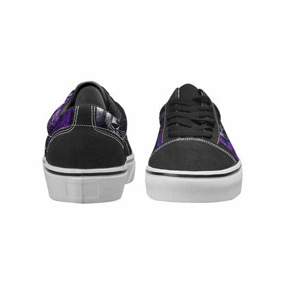 WOMEN'S Animal Print Lace-Up Canvas Wallpaper Art Custom Sneakers