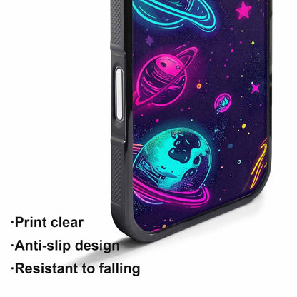 iPhone 17 Air Case — Space Galaxy Astronaut Pattern Planets Galaxy, Custom Designed Case Cover