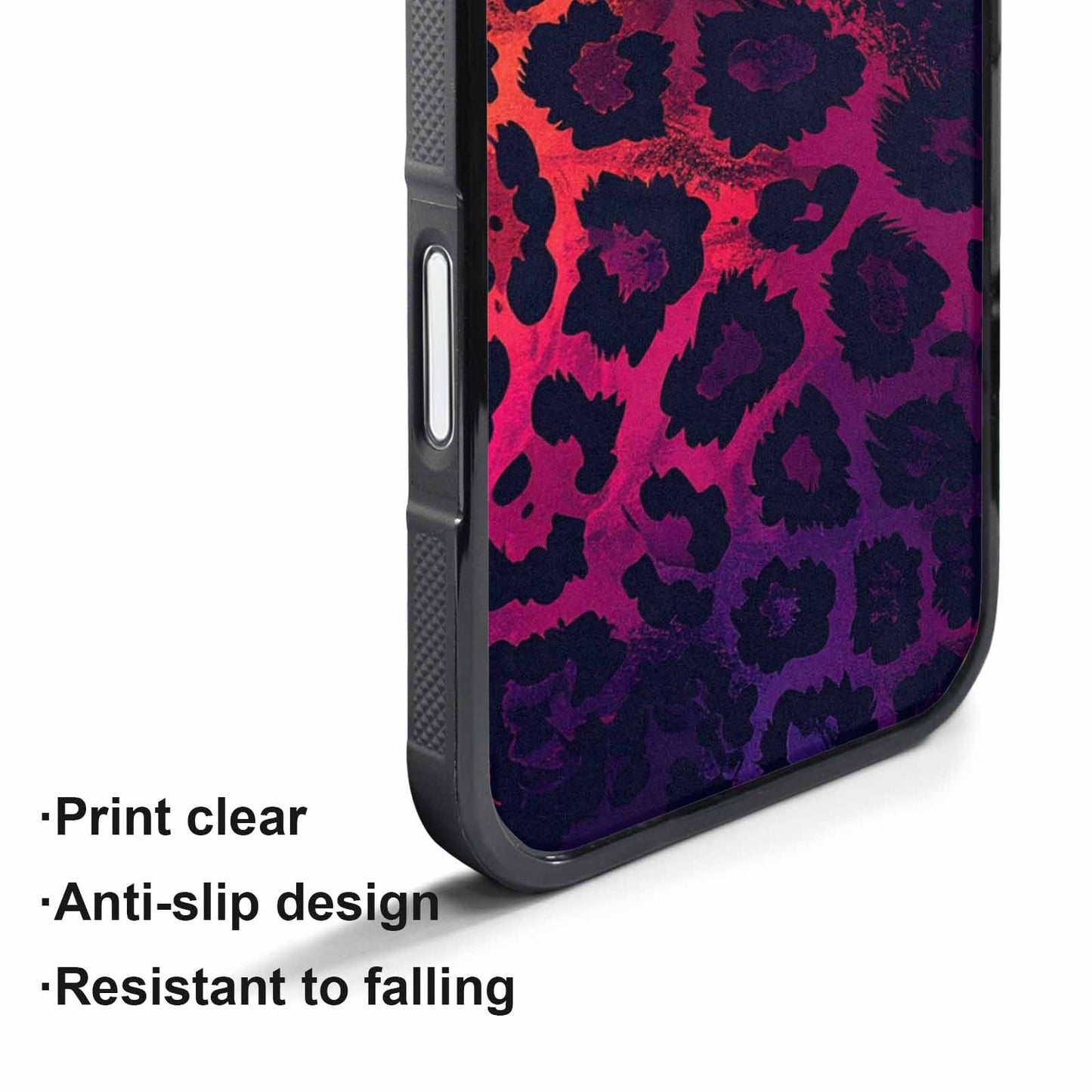 iPhone 17 Pro Max Case — Leopard Print Dark Seamless Animal Print, Custom Art Phone Cover