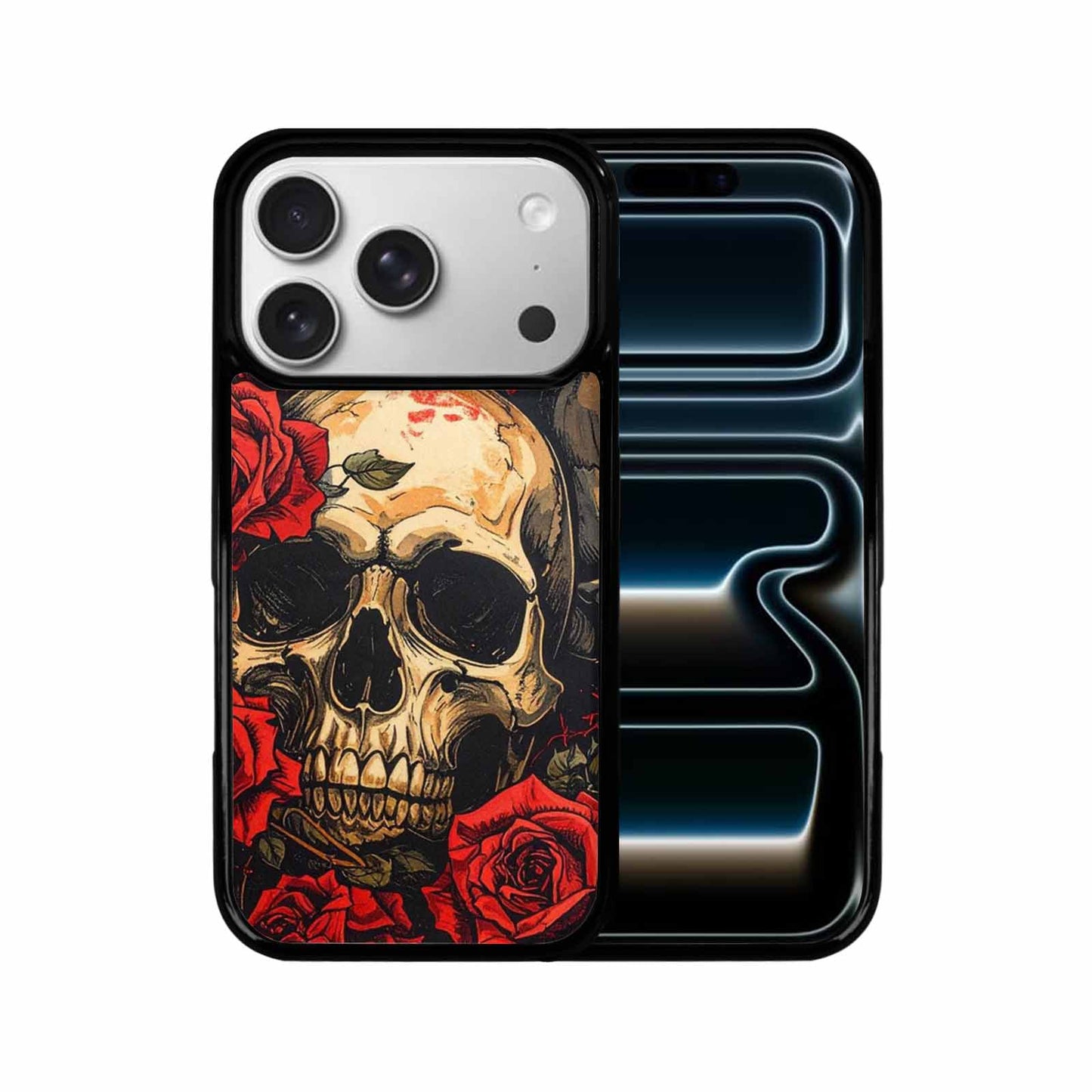 iPhone 17 Pro Case — Seamless Tileable Pattern Of Overlapping Gothic, Custom Art Phone Cover