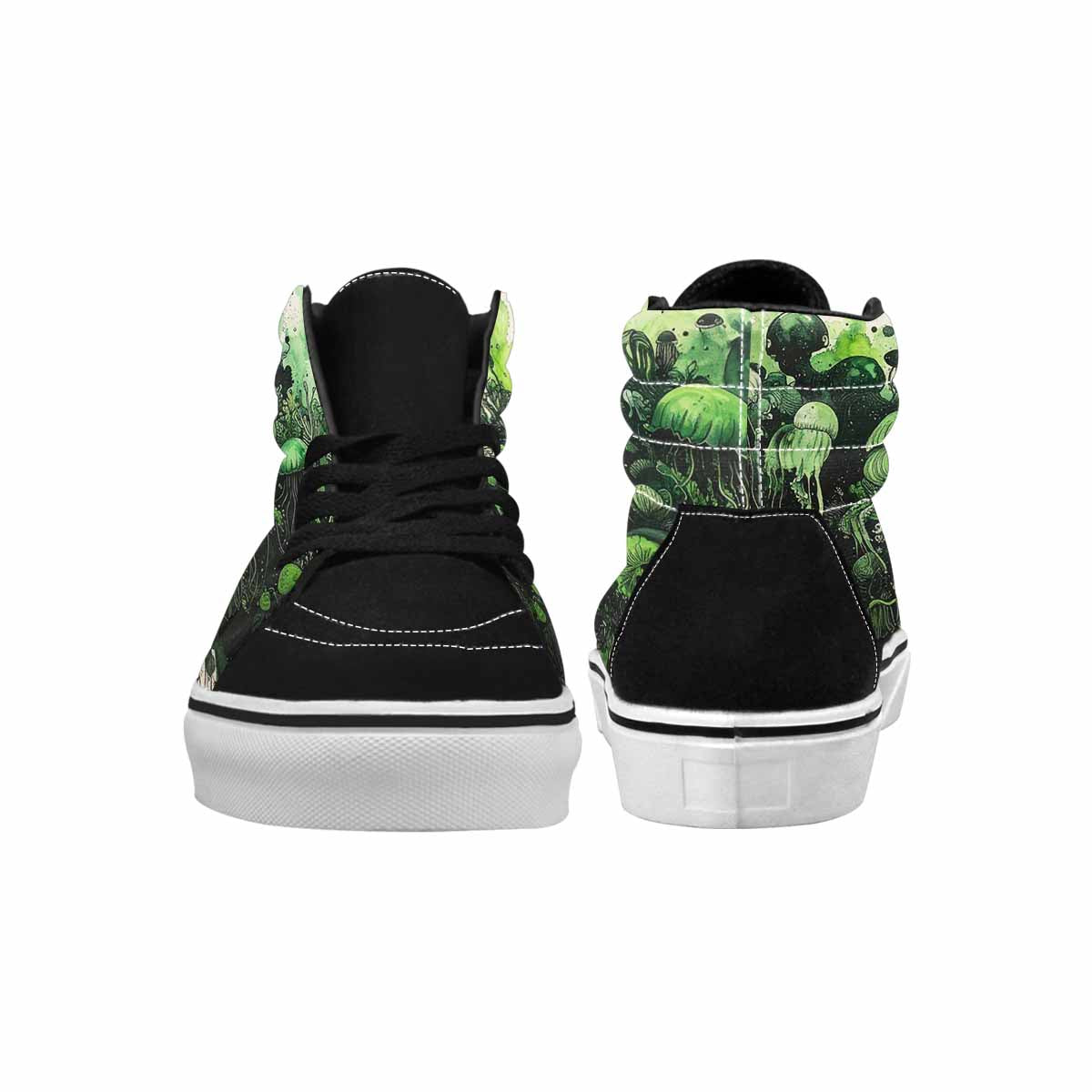 MEN'S Sea Creature Burst High Top Canvas Dreamcore Custom Shoes