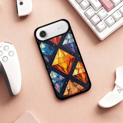 iPhone 17 Air Case — Vintage Summer Diamond Retro Vintage, Original Design Phone Case