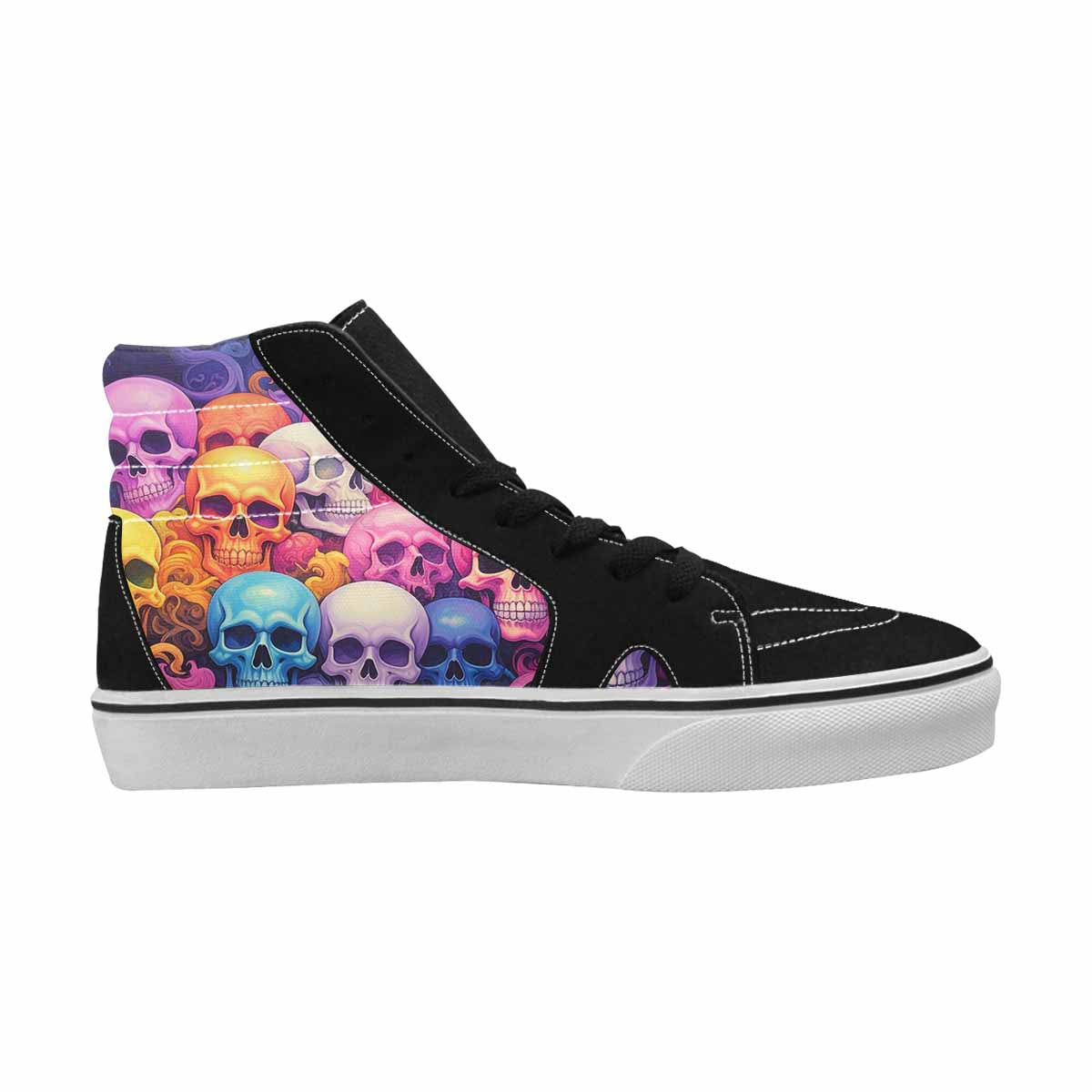 MEN'S Greyscale Candy Skull Playful 8 Ferion