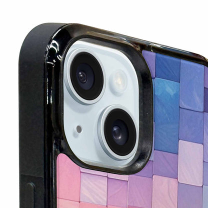 iPhone 15 Plus Case — Color Gradient Fade Pattern Hundreds Of, Custom Art Phone Cover