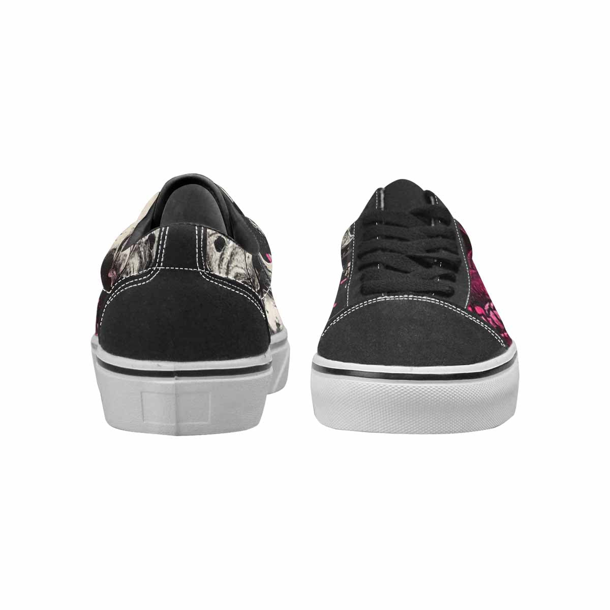 WOMEN'S Rainbow From Skull S Lace-Up Canvas Y2K Shoes