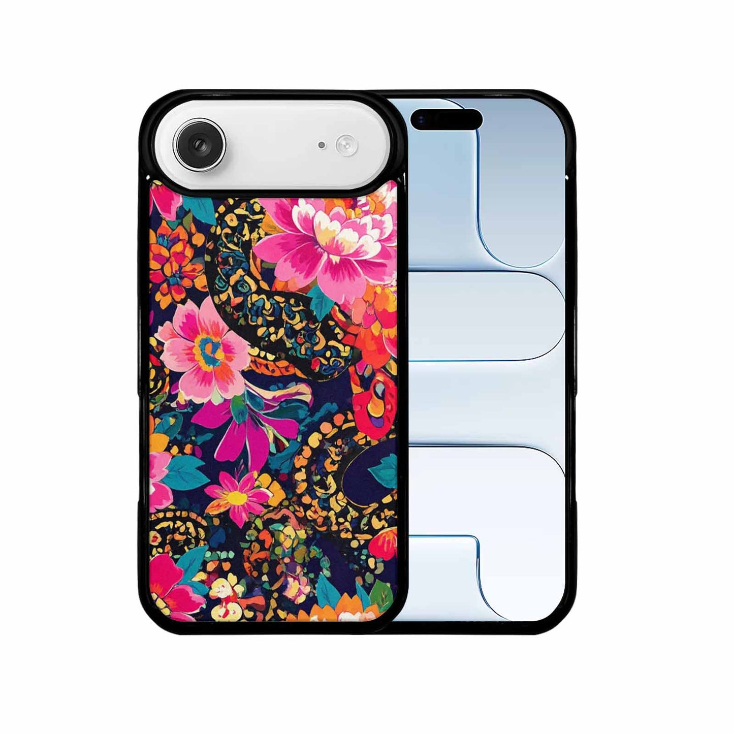 iPhone 17 Air Case — Snakes Print Floral Seamless Pattern Floral, Personalized Phone Case