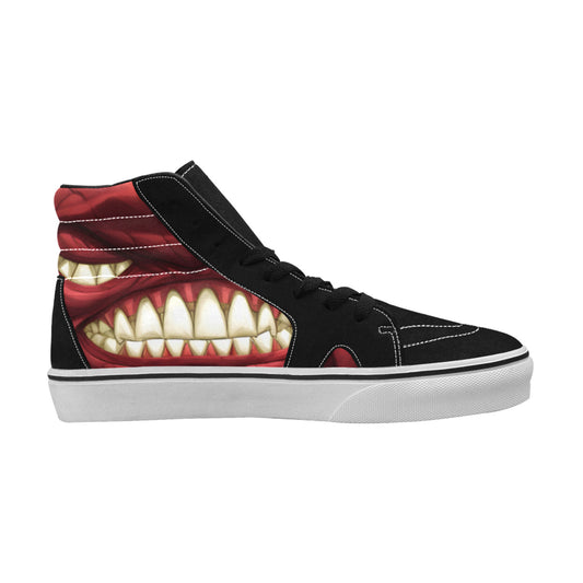 WOMEN'S Jack Trades Comic Pages High Top Skateboarding Surreal Sneakers