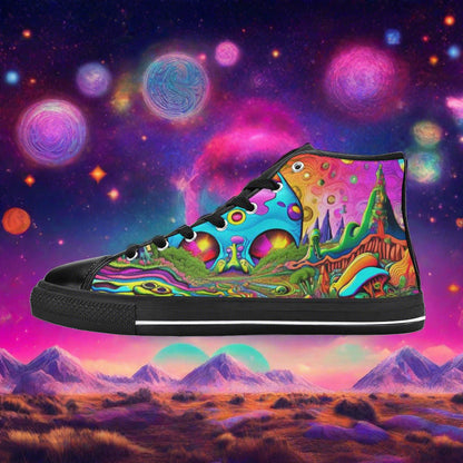 Dragon Pastel Soft Unique Bold Art - Freaky Shoes