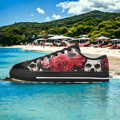 Jellyfish Navy Indigo Custom MEN Bold Art - Freaky Shoes | Custom Art Sneakers