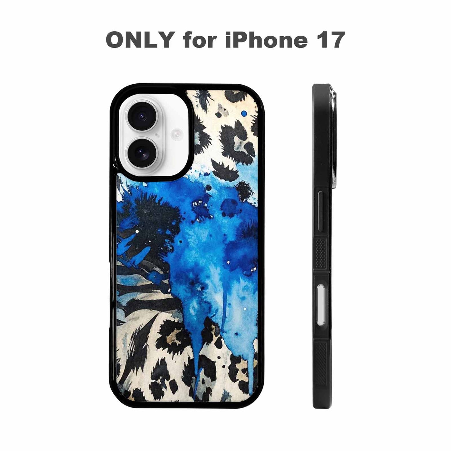 iPhone 17 Case — Animal Print Black &amp; Animal Print, Original Design Phone Case