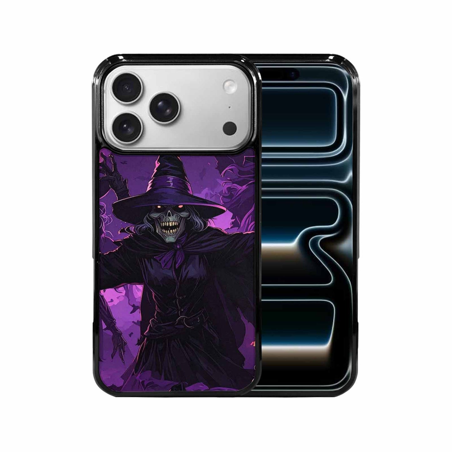 iPhone 17 Pro Max Case — Scary Horror Halloween Art Original Art, Unique Phone Case Design