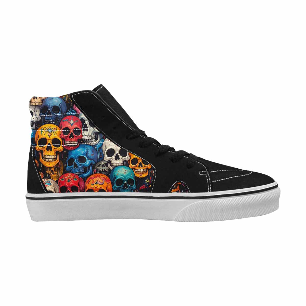 MEN'S Skulls (general) Skulls High Top Canvas Dreamlike Shoes