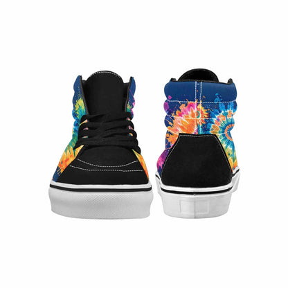 WOMEN'S Tie Dye Mixed Style High Top Canvas Cottagecore Custom Shoes