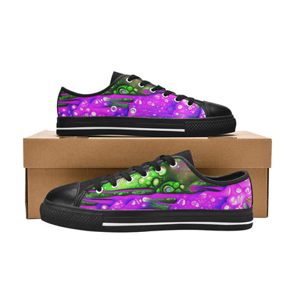 MEN'S Cc Acid Drip 6 Canvas Wallpaper Art Sneakers