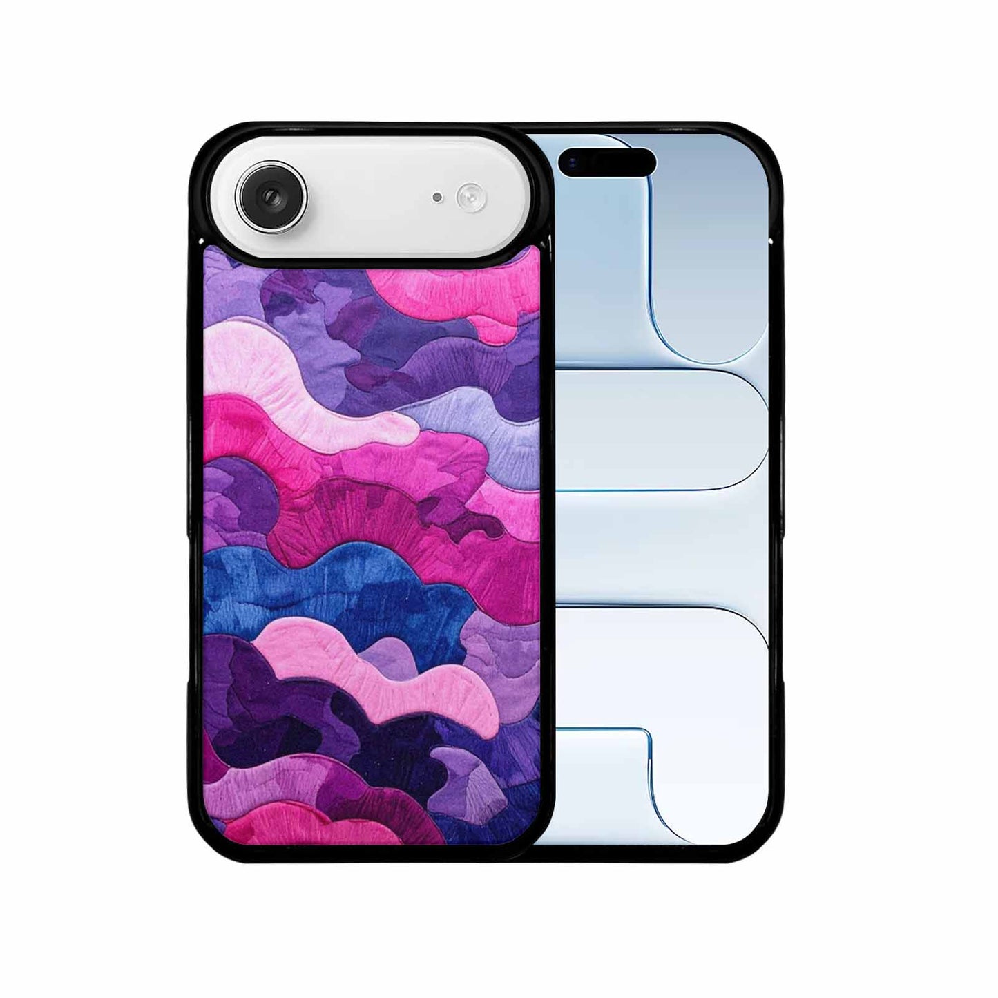 iPhone 17 Air Case — Vivid Camo Bisexual Pride Camo, Unique Phone Case Design